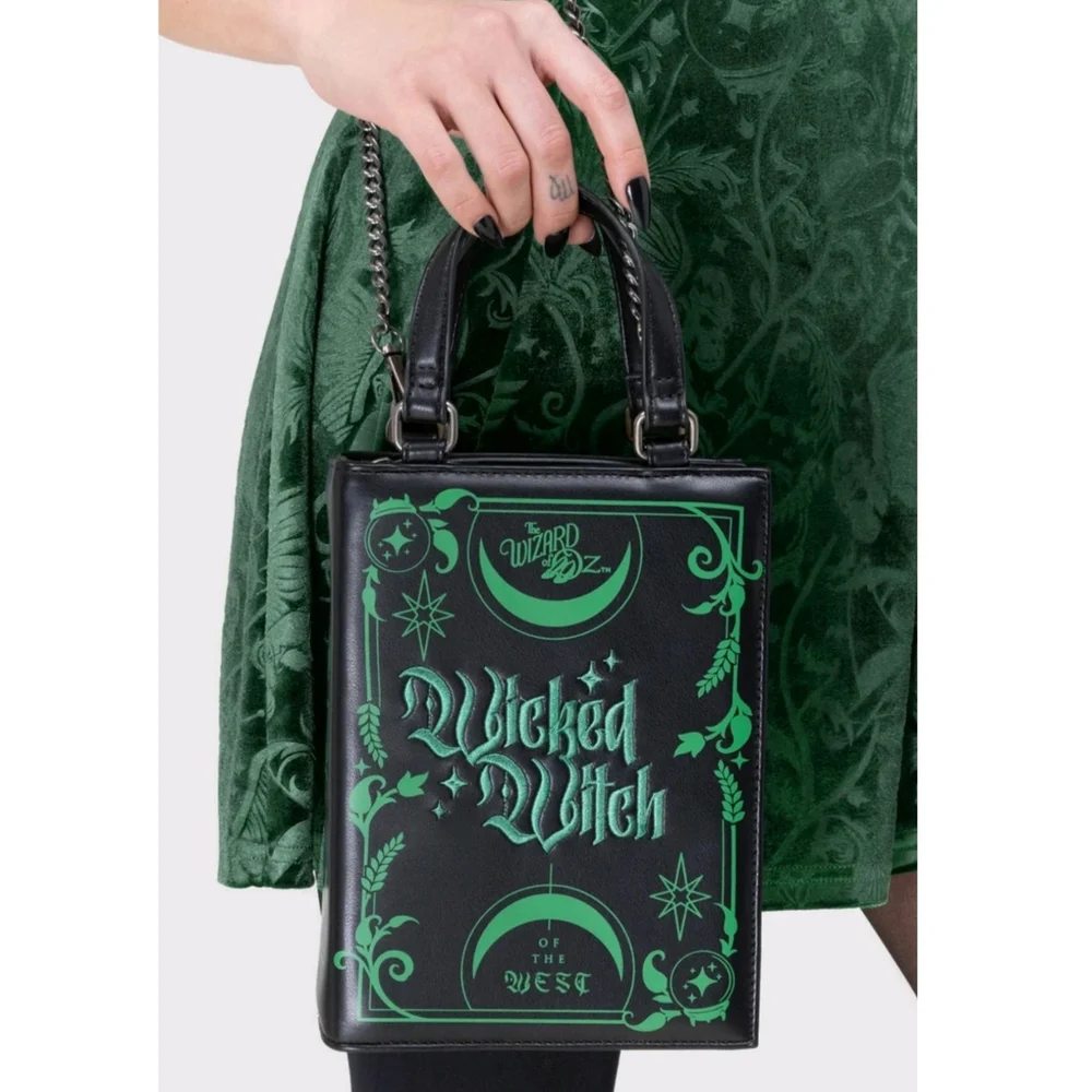 Killatar x Wizard Of Oz Truly Wicked Book Handbag - Picture 2 of 7